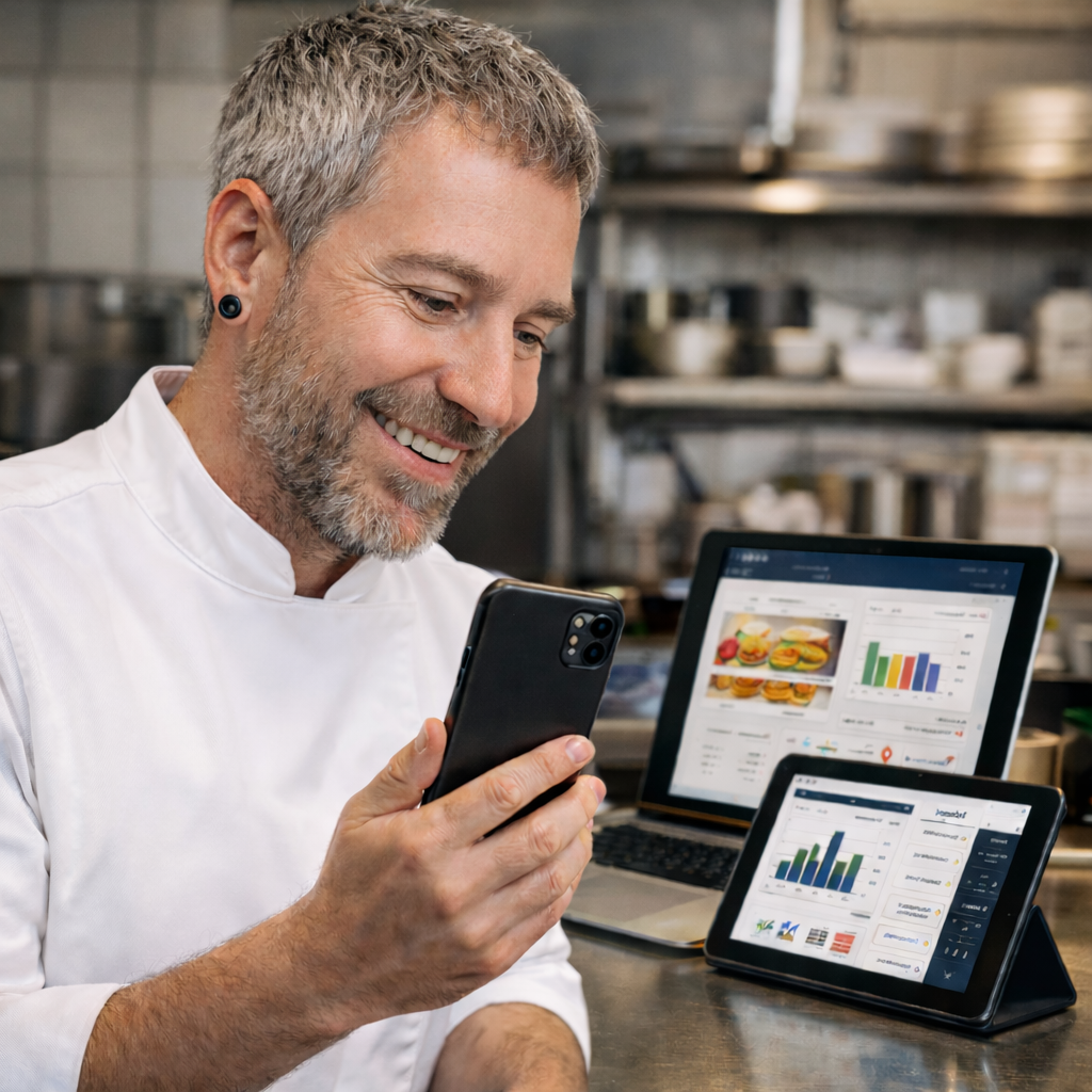 ChefExpenses: gestión multidispositivo en cocina